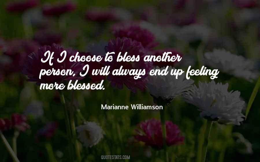 Quotes About Blessed Person #1691727