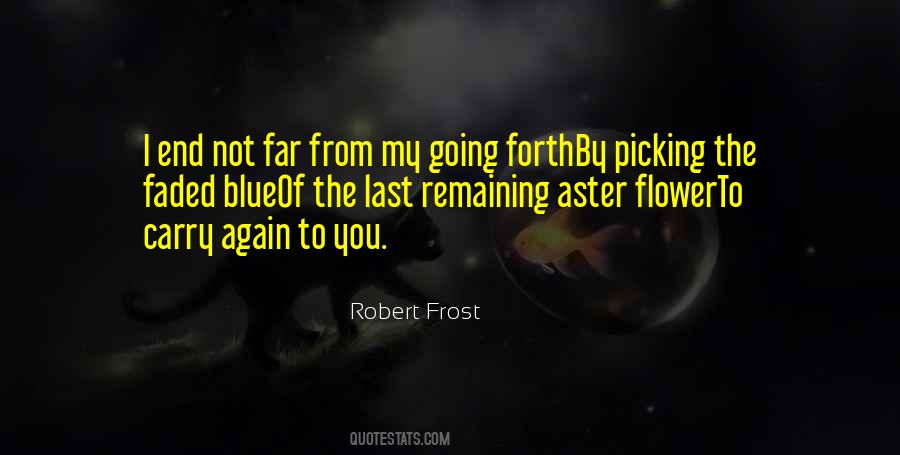 Quotes About Going Forth #84697