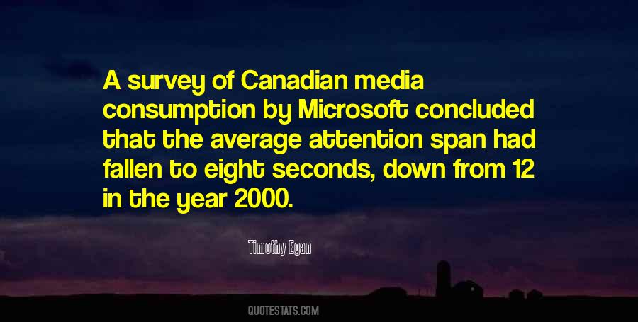 Quotes About Media Consumption #537359