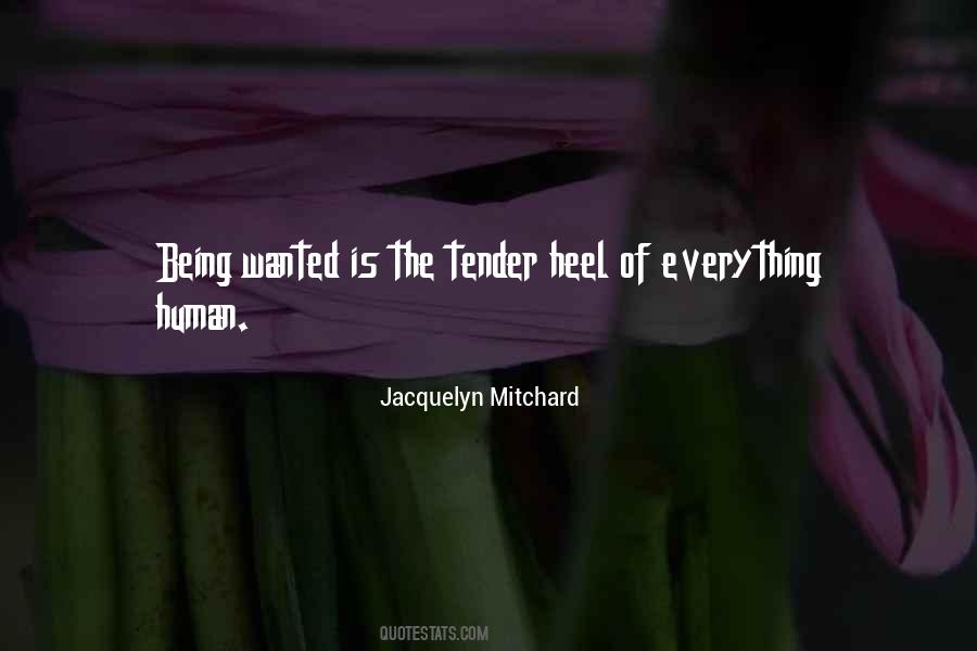 Being Tender Quotes #302508
