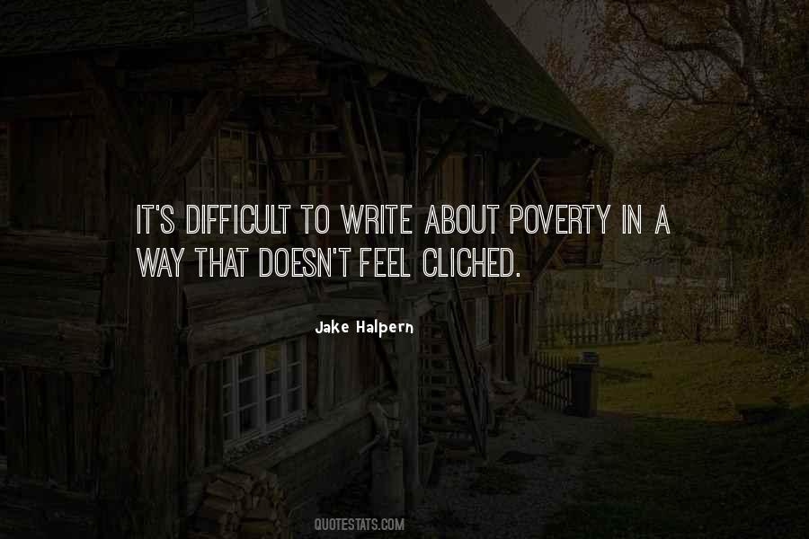 Quotes About Poverty #1749247