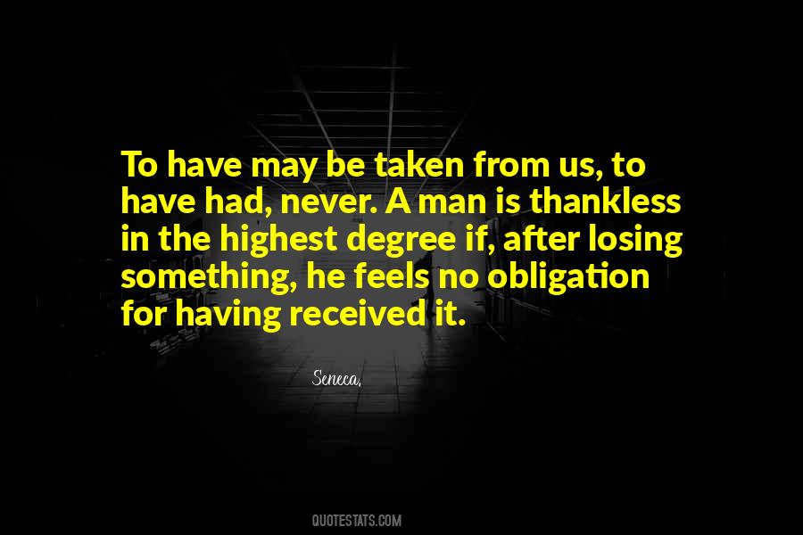 Quotes About Thankless #133669