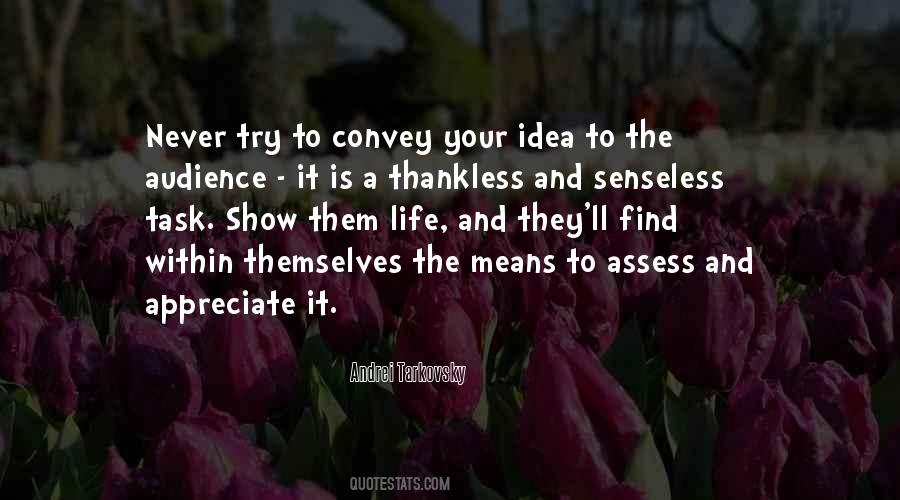 Quotes About Thankless #1451272