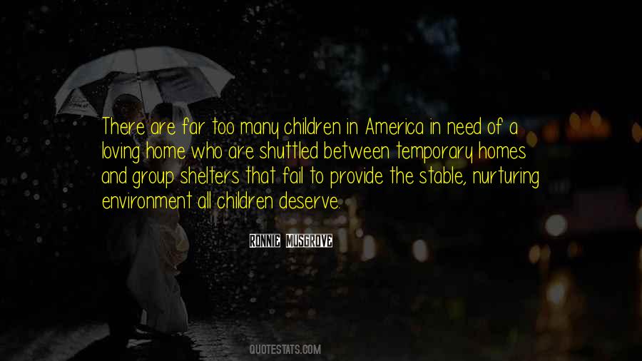 Quotes About Shelters #1229696