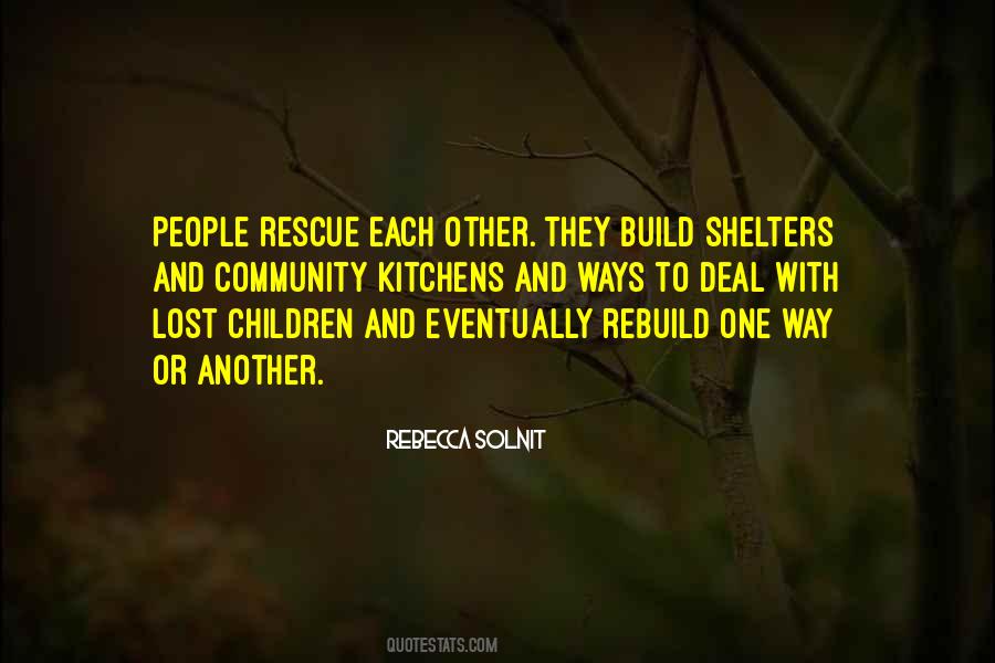 Quotes About Shelters #510282
