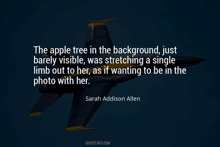 Quotes About A Single Tree #1160663