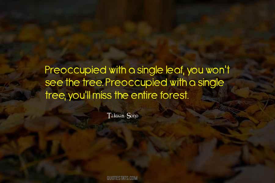 Quotes About A Single Tree #320160