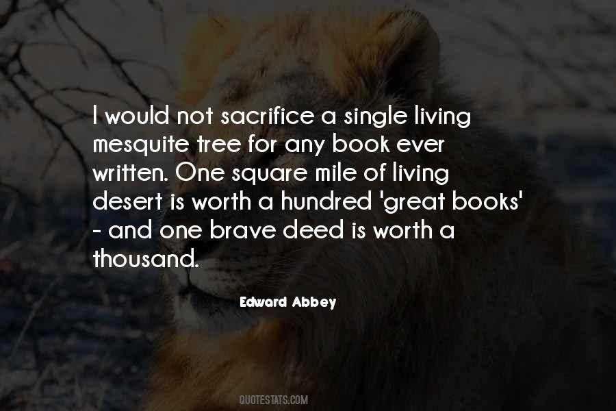 Quotes About A Single Tree #573929