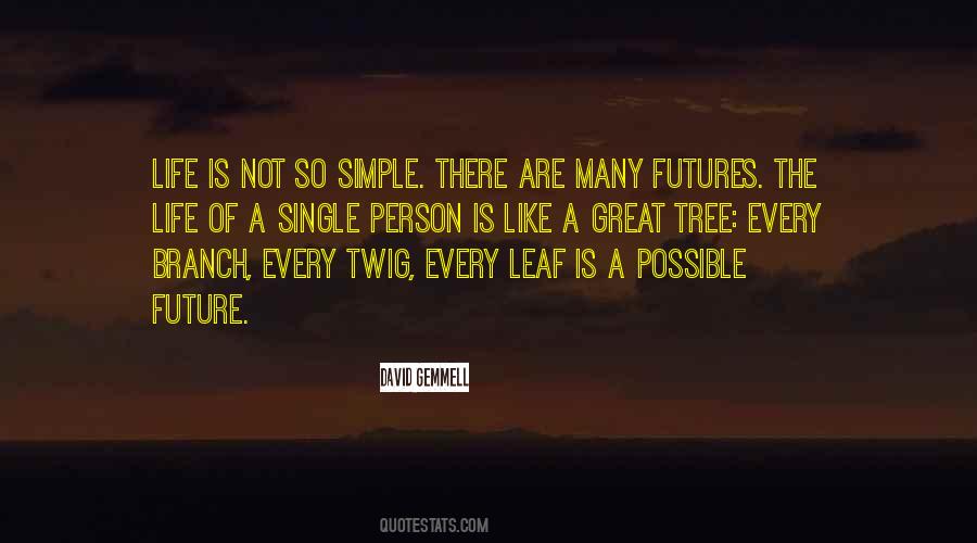 Quotes About A Single Tree #603630