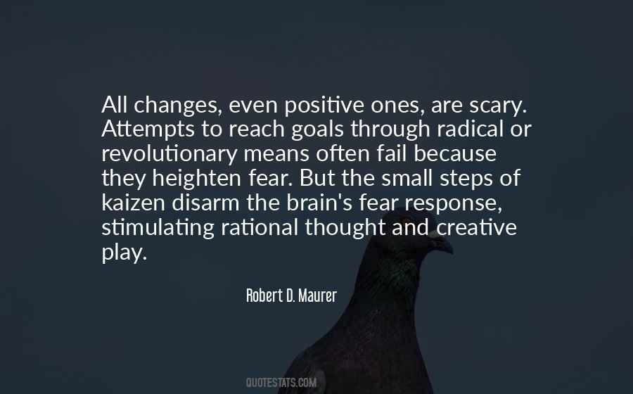 Quotes About Scary Change #1367747