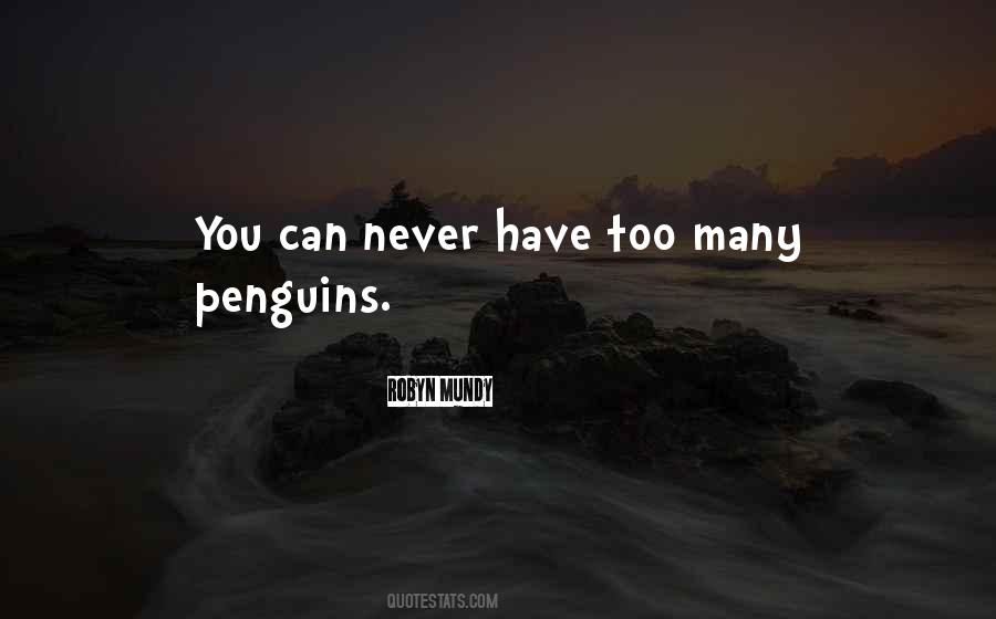 Quotes About Penguins #1629802
