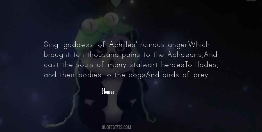 Quotes About Achilles #1172124