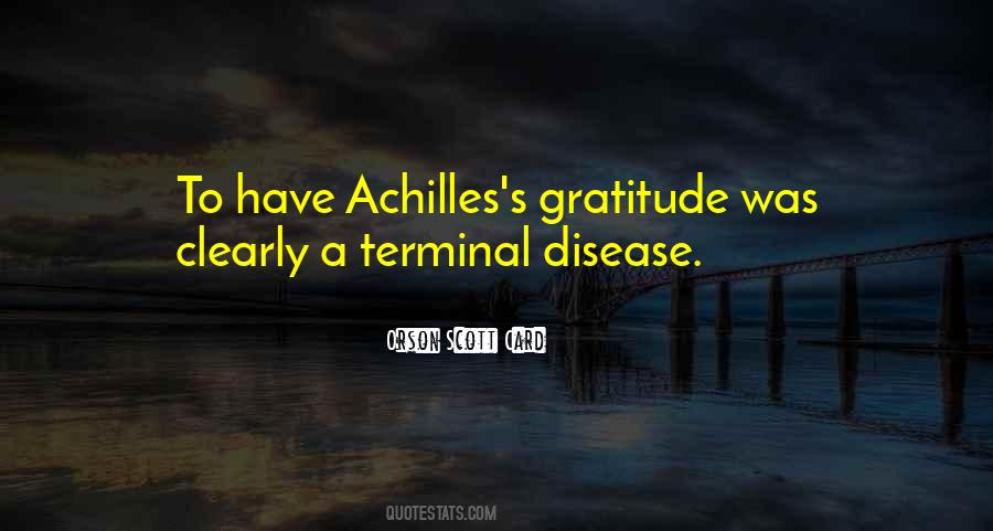 Quotes About Achilles #658487