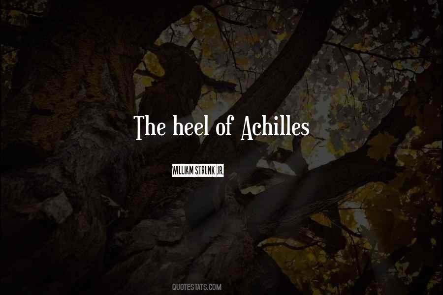 Quotes About Achilles #859070