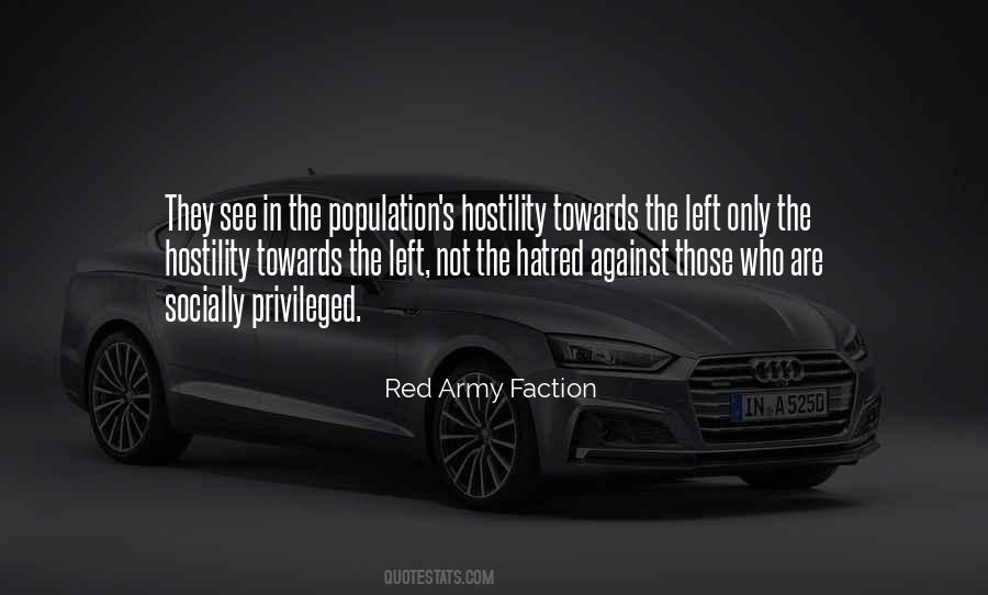 Quotes About The Red Army Faction #596498