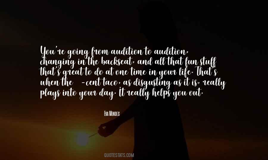 Changing One S Life Quotes #1151632