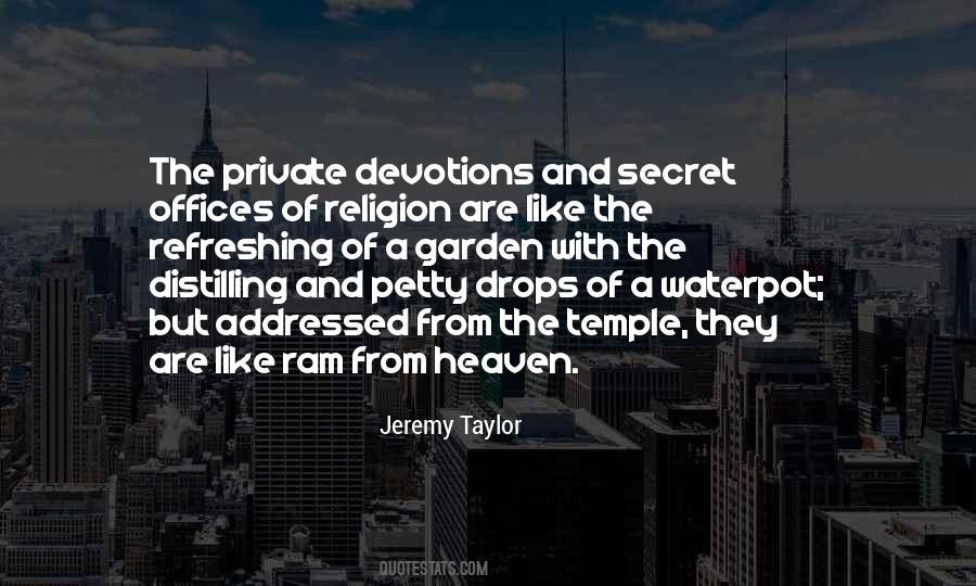 Quotes About Devotions #1801110