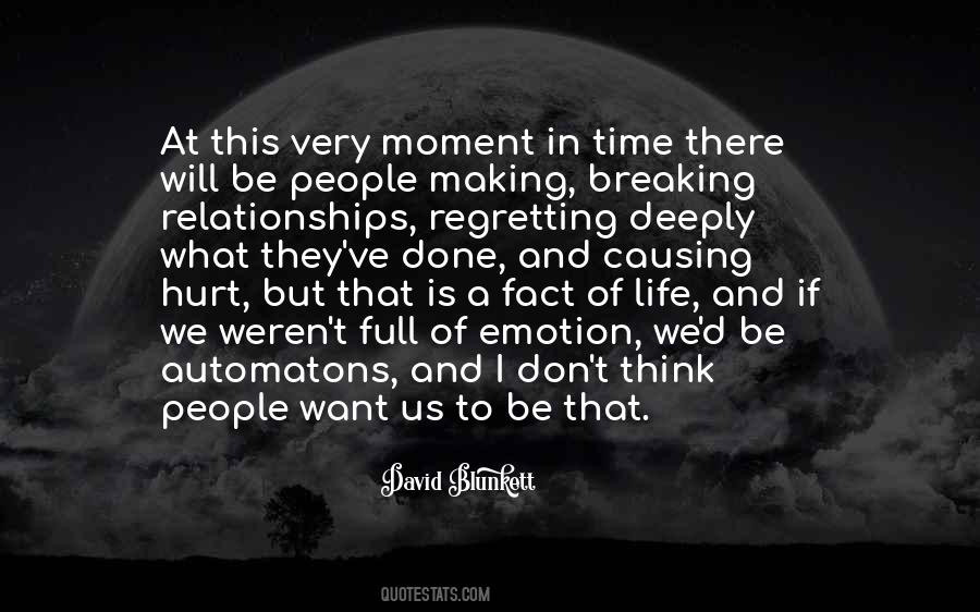 Quotes About Regretting Relationships #1712891