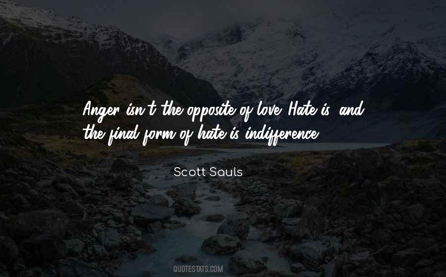 Quotes About Indifference And Love #786528