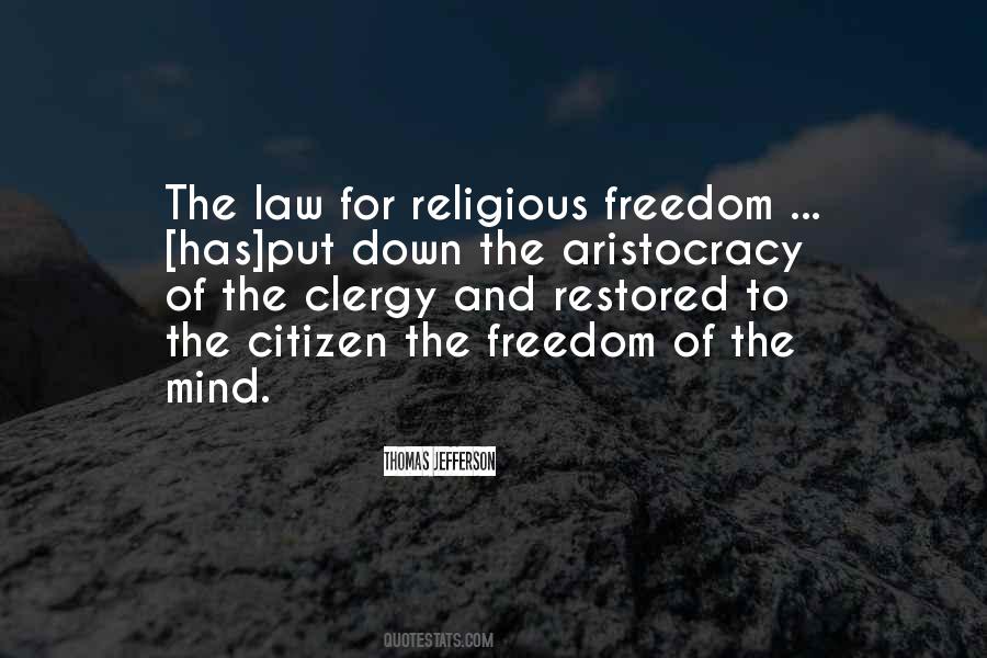 Quotes About Religious Freedom #867623