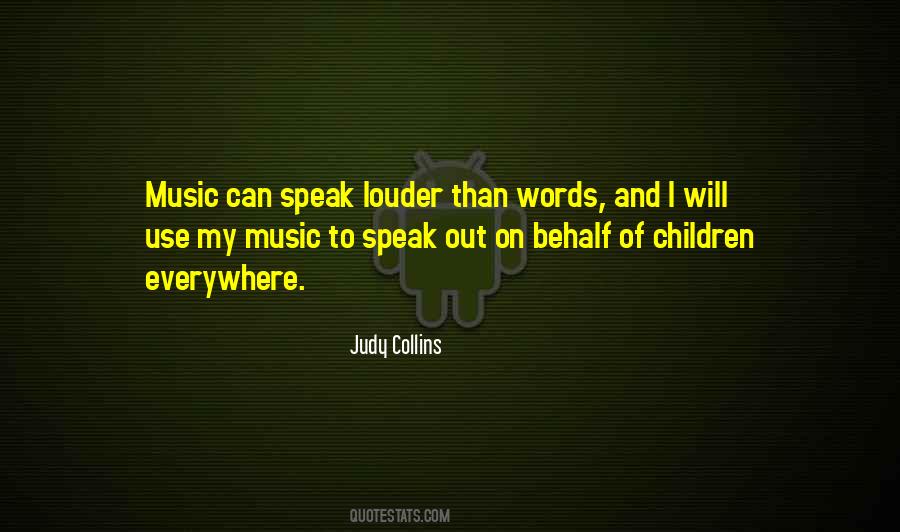 Quotes About Music Speaks #1844746