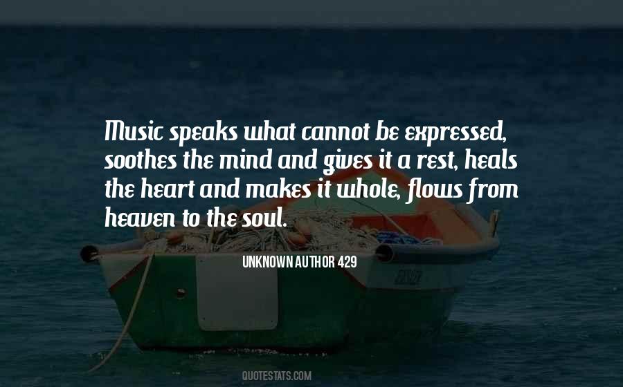 Quotes About Music Speaks #236457