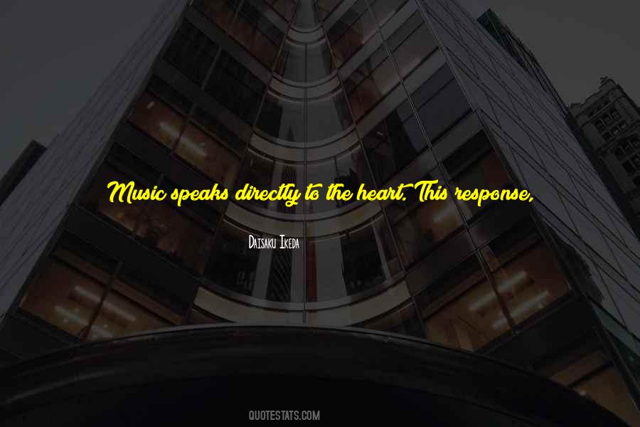 Quotes About Music Speaks #55764