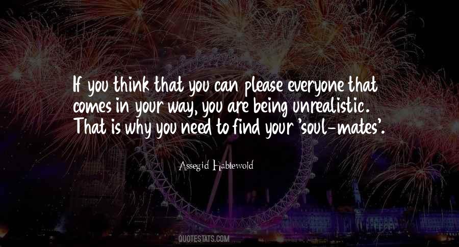 Being Soul Mates Quotes #493631
