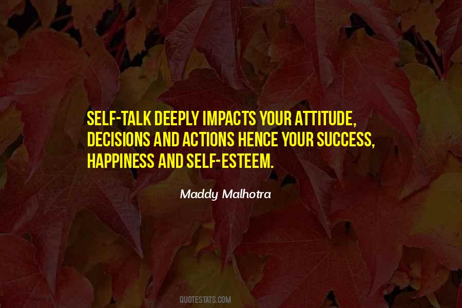 Negative Actions Quotes #1192298