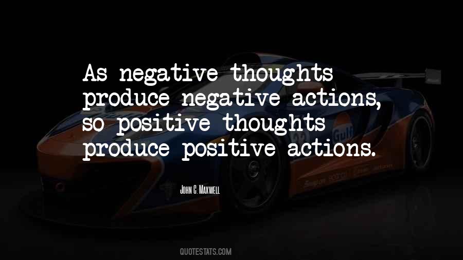 Negative Actions Quotes #89391