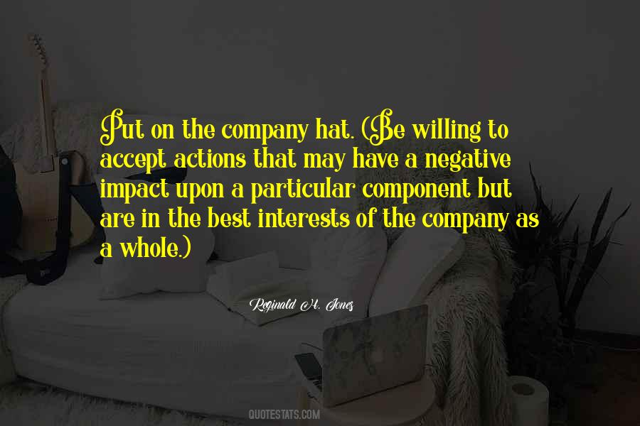 Negative Actions Quotes #979032