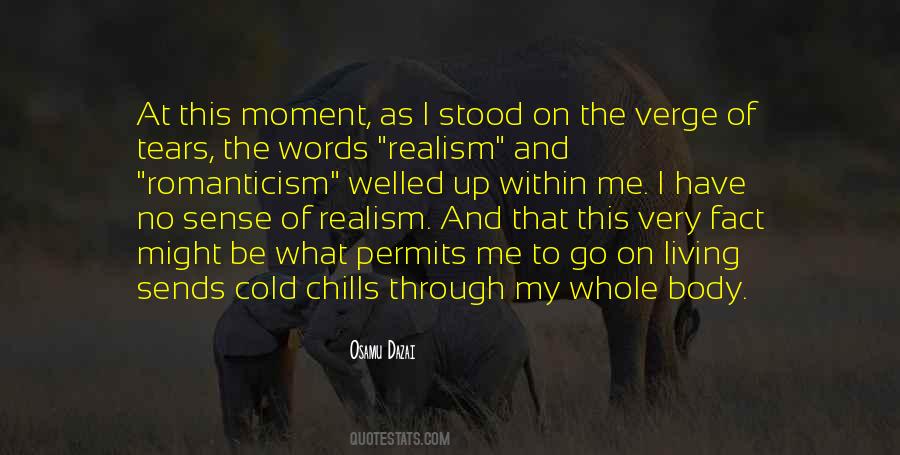 Verge Of Tears Quotes #442962