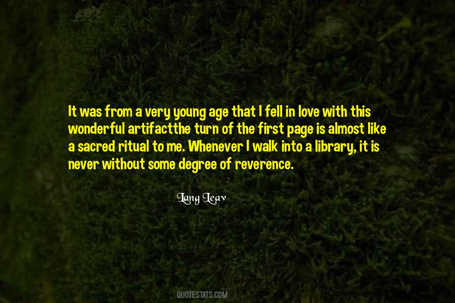 First Walk Quotes #354456
