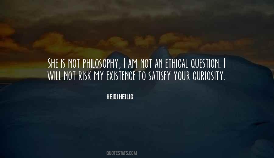 Not Philosophy Quotes #1204458