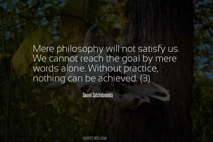 Not Philosophy Quotes #41258