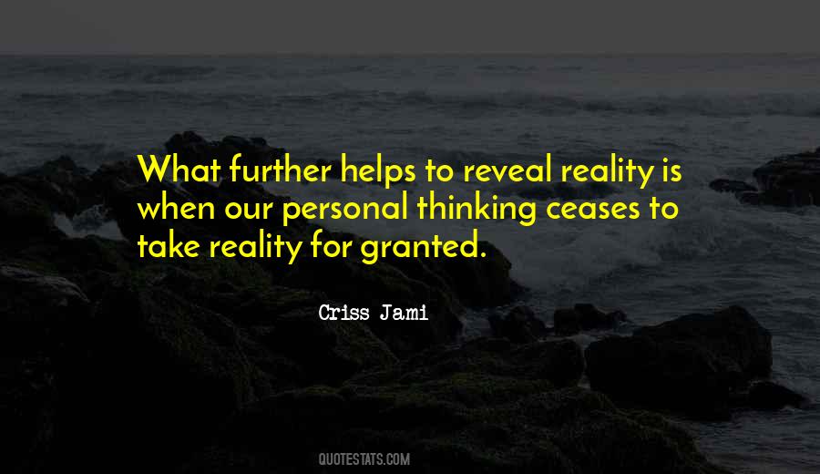Quotes About Granted #1668653