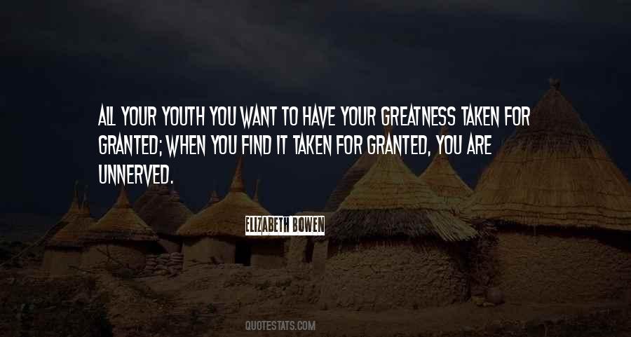 Quotes About Granted #1697762