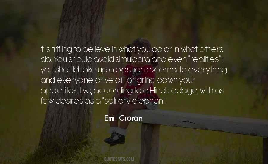 Desires To Live Quotes #1052621