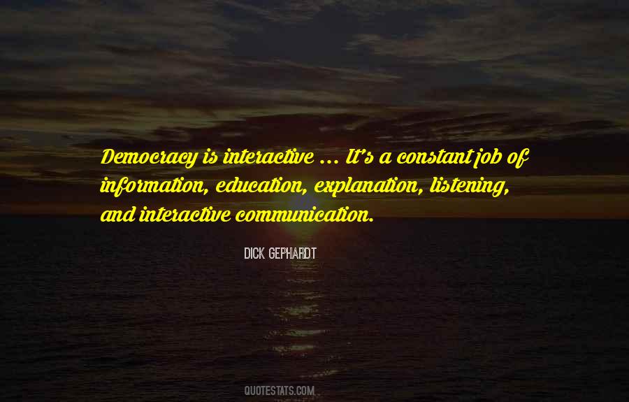 Quotes About Communication And Education #481050