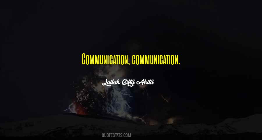 Quotes About Communication And Education #855236