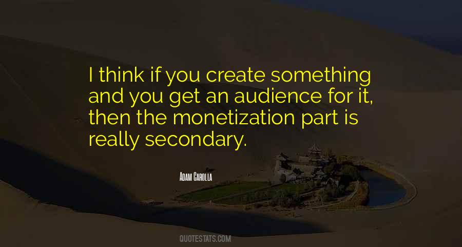 Quotes About Monetization #584862