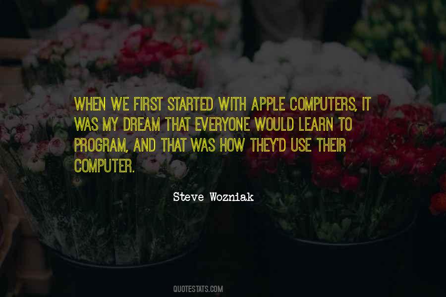 Quotes About Apple Computers #1713580