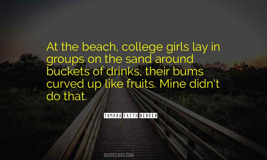 Quotes About Beach Bums #1318808