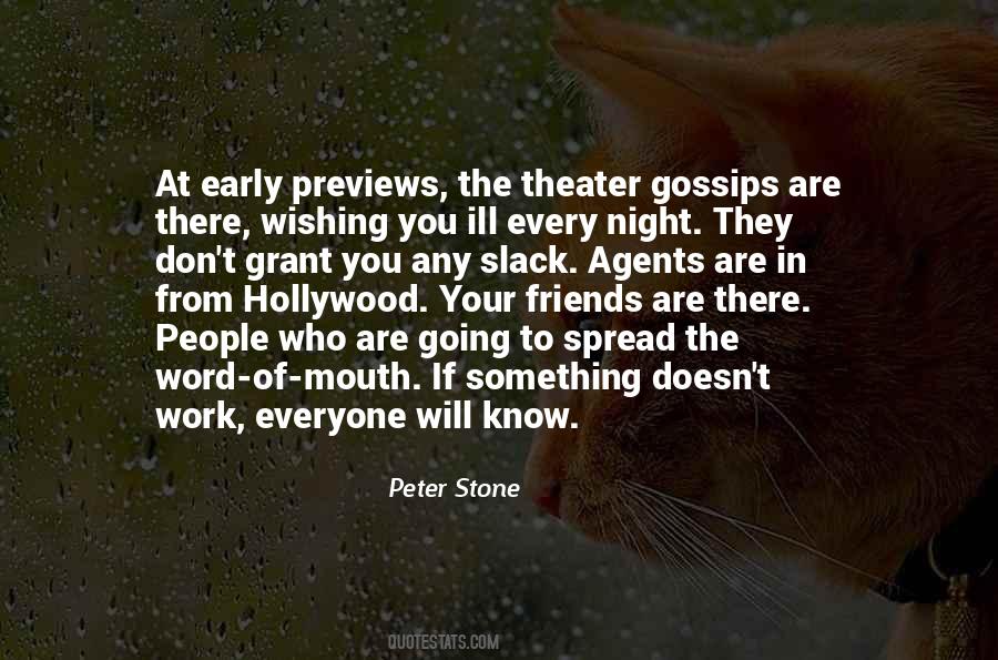 Quotes About Theater Friends #1711454