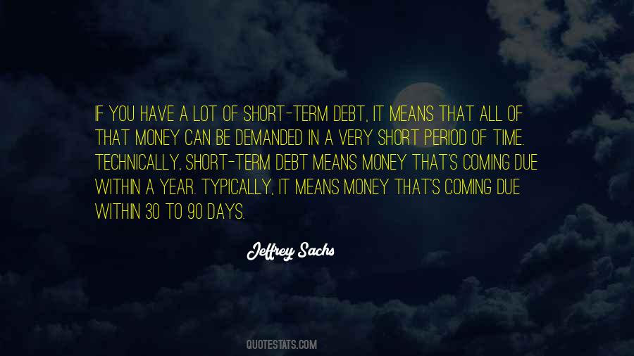 Time Debt Quotes #1616866