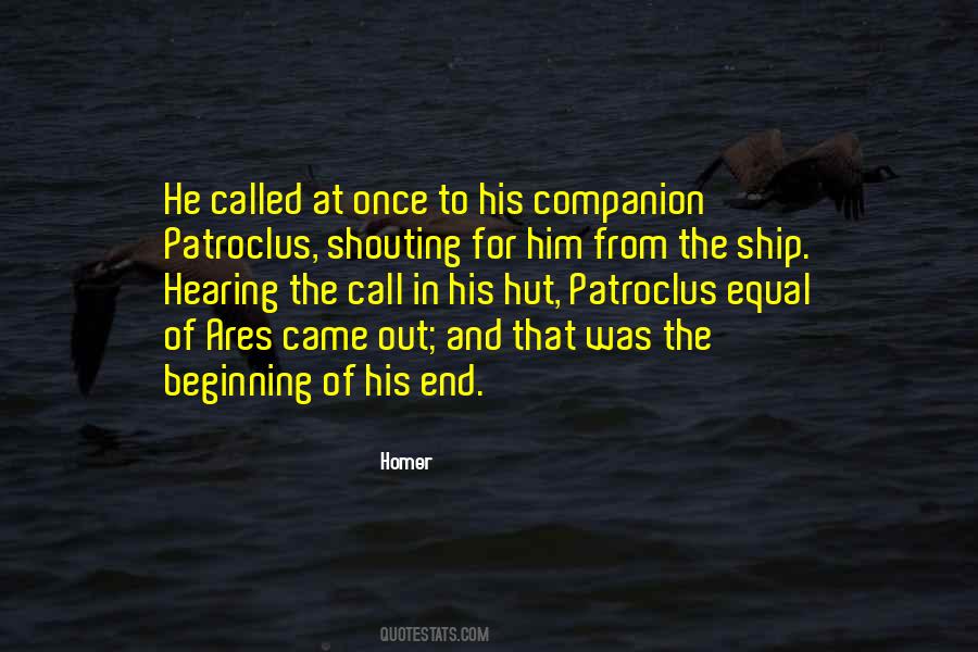 Quotes About Patroclus #427815