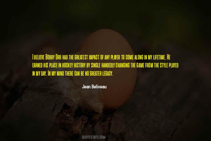 Greatest Game Ever Played Quotes #489286