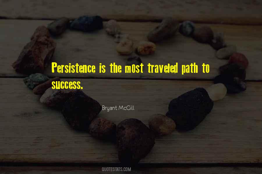 Success Persistence Quotes #114901