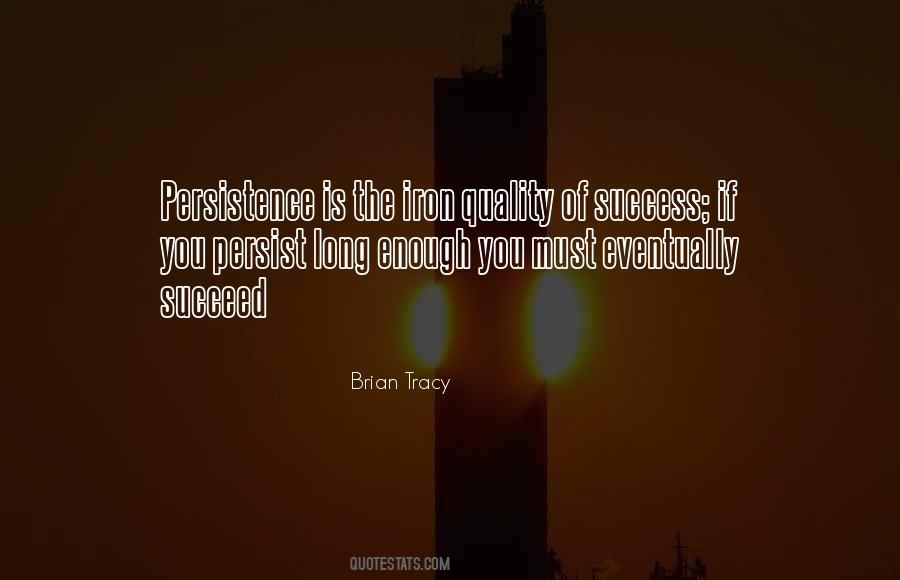 Success Persistence Quotes #114918