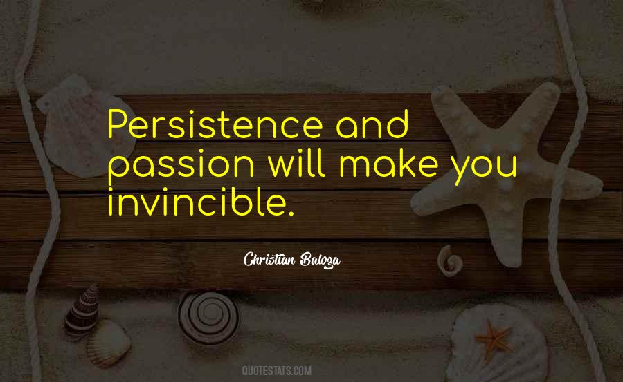 Success Persistence Quotes #1331897